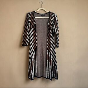 Nine West Brown and Black Cardigan